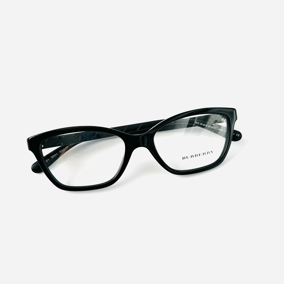 Burberry Eyeglasses Matte Black Optical Frame - Picture 6 of 6